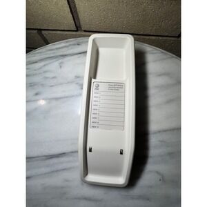 AT&T Cordless Phone Base Charger Cradle Holder White MEM 1-9 BASE ONLY